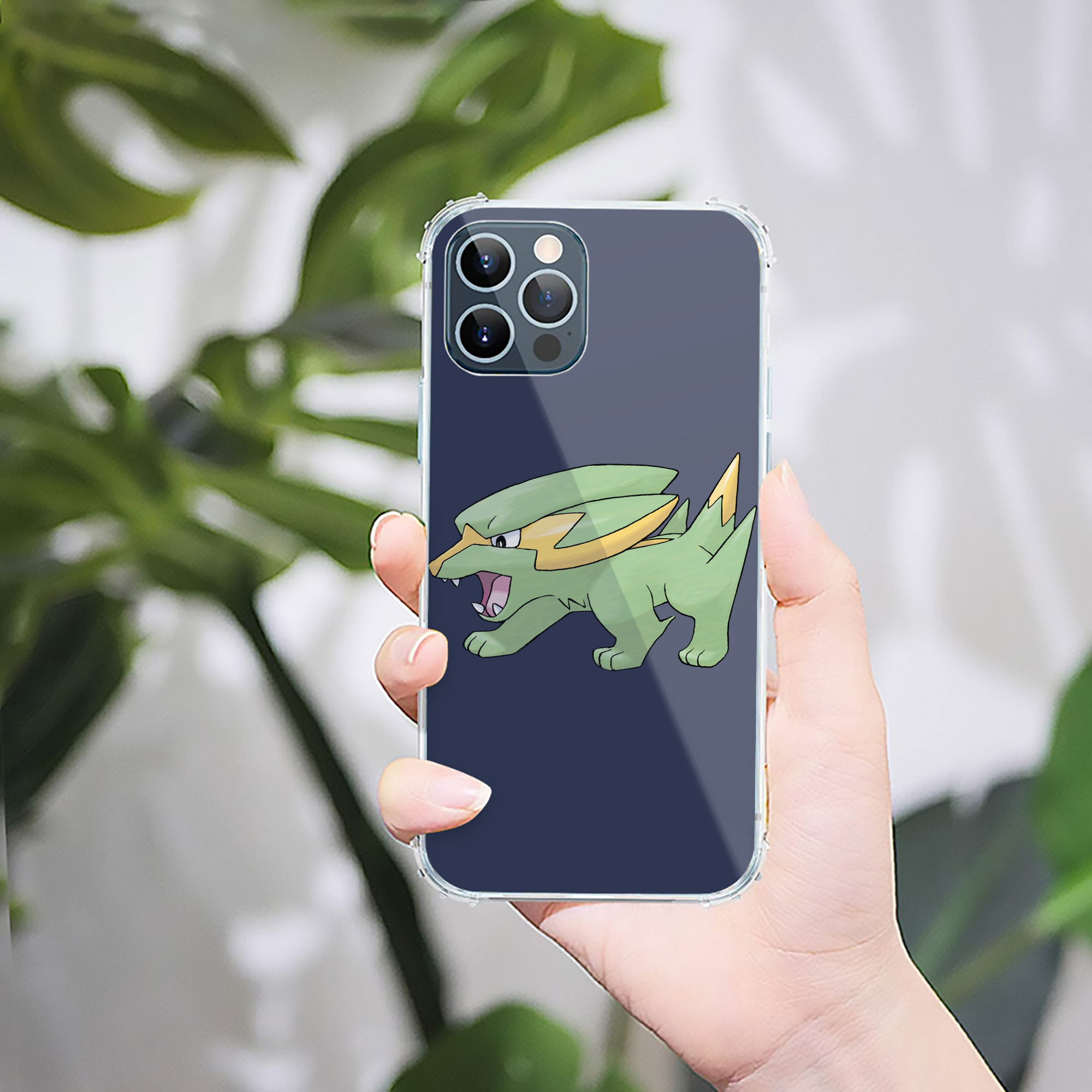 （画像用） ポケットモンスター Pokémon 【iPhone 12シリーズ対応】透明スマホケース（クリアソフトケース）